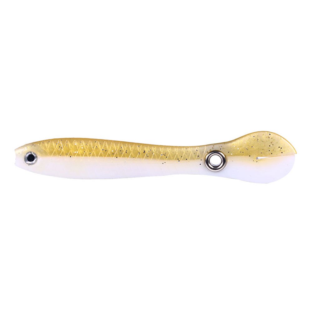 Luminous Soft Fishing Bait Wobble Tail Lure Silicone Small - Temu