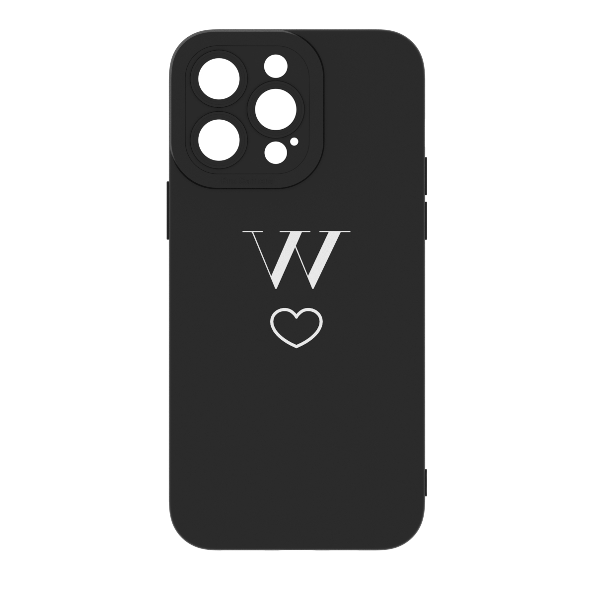 Coque avec coeur et nom iPhone 12 Pro Max