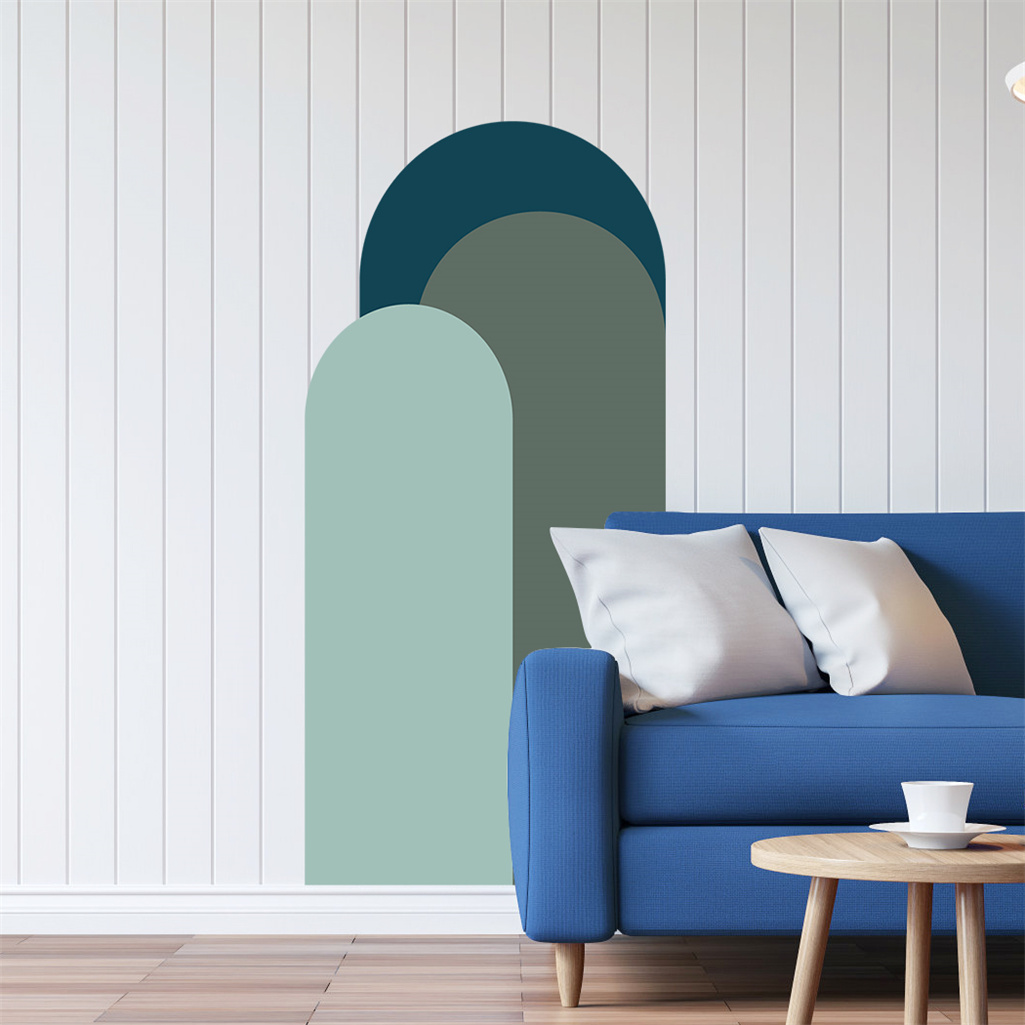 Arch Wall Sticker Geometric Diy Waterproof Self adhesive Temu