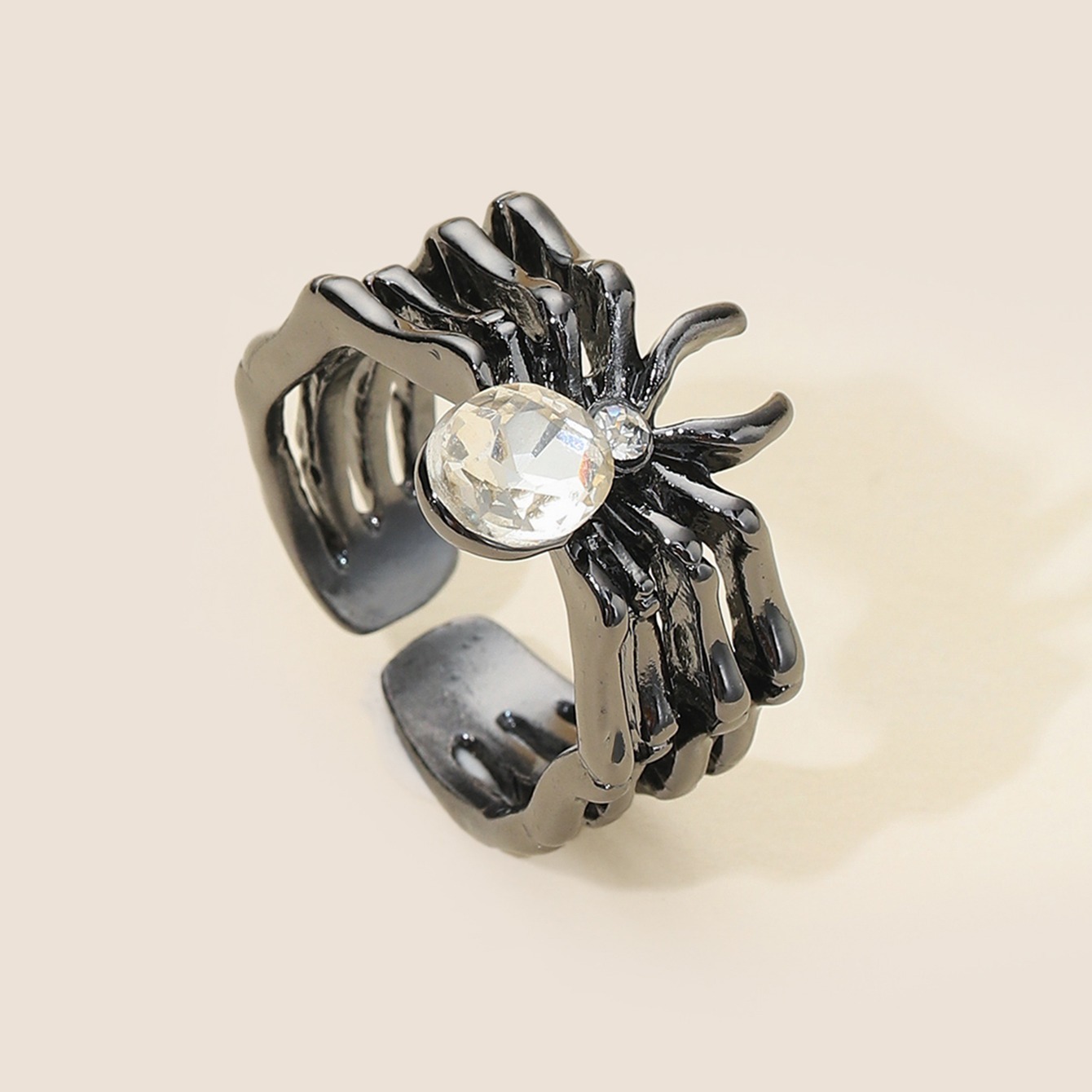 Sterling silver hot sale spider ring