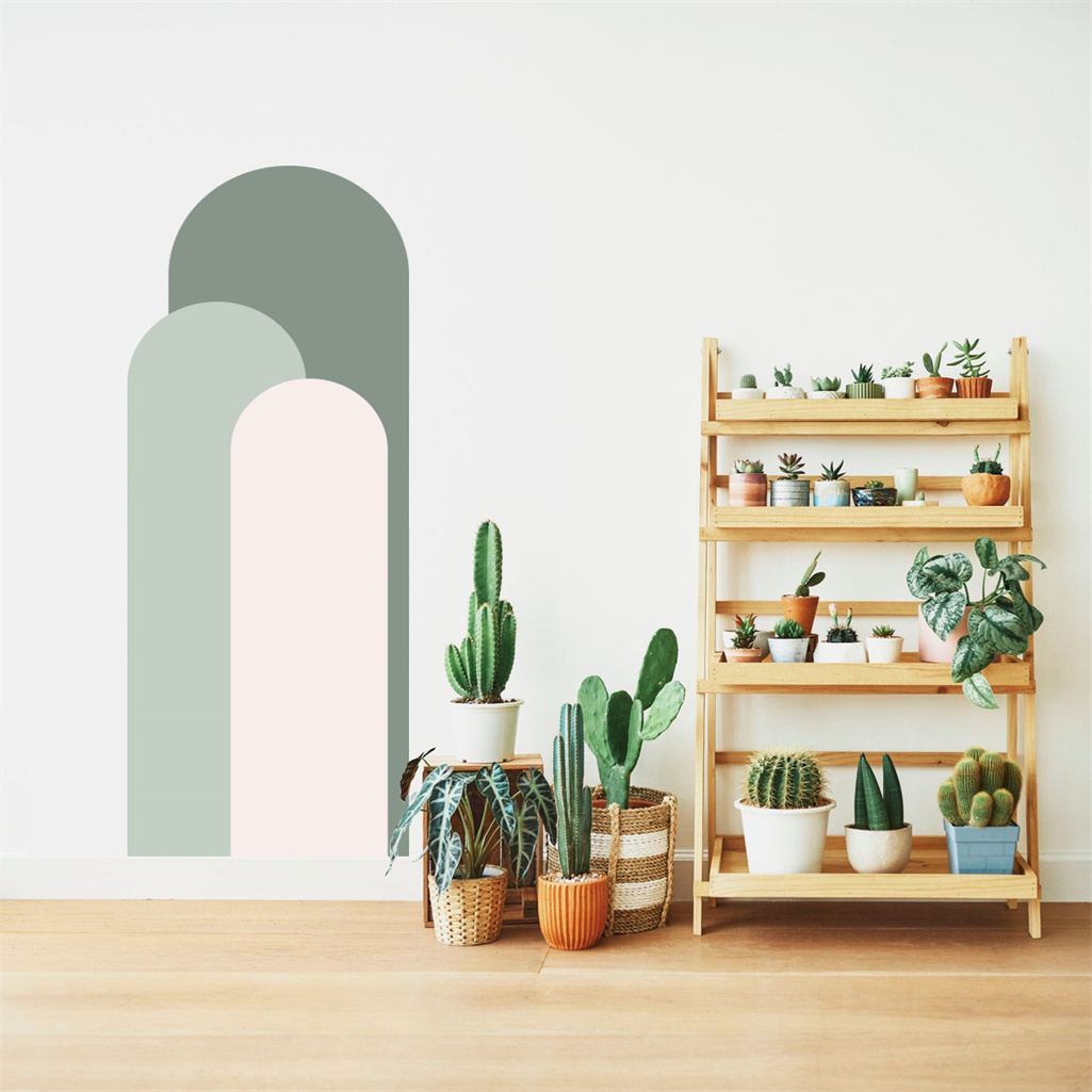 Arch Wall Sticker Geometric Diy Waterproof Self adhesive Temu