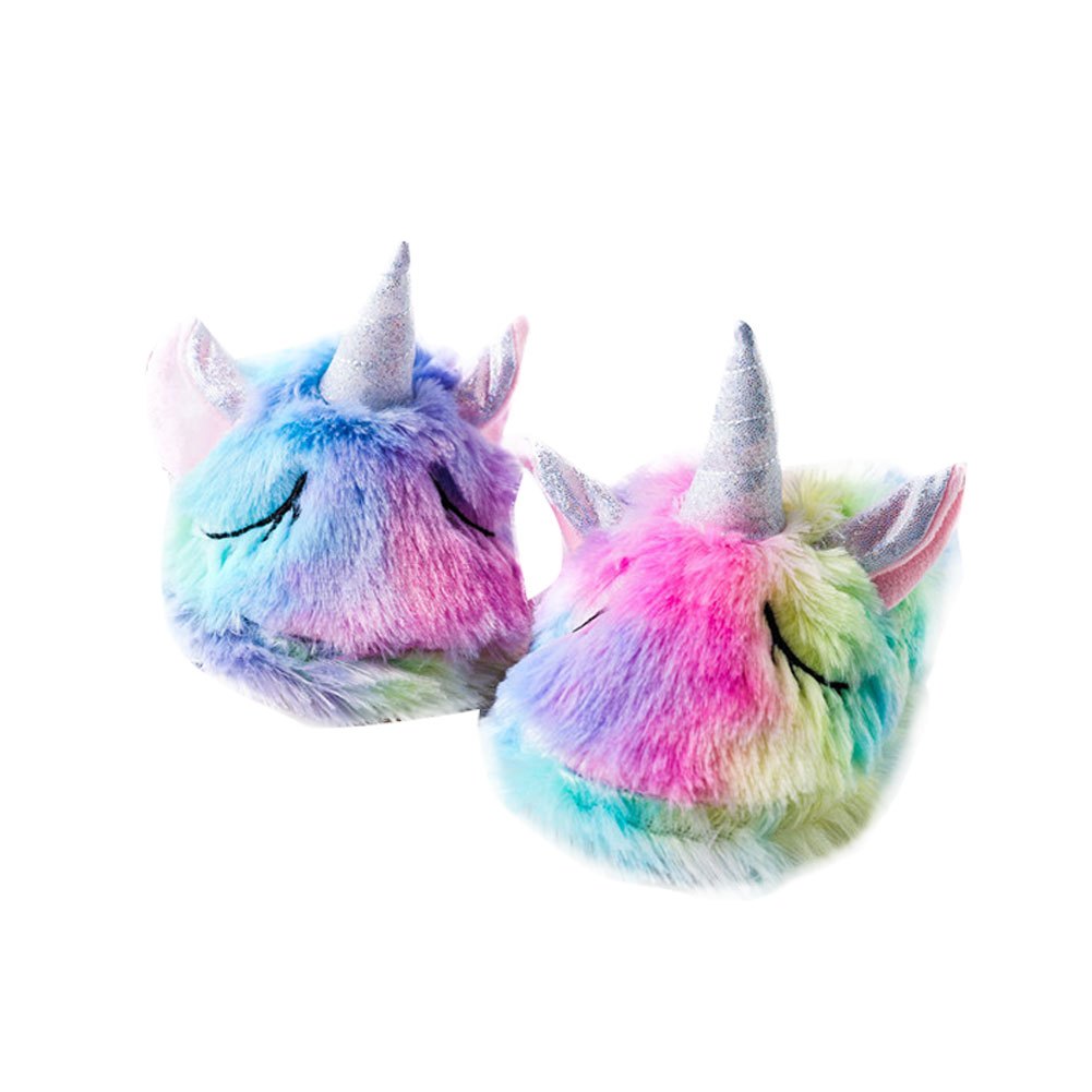 Big hot sale unicorn slippers