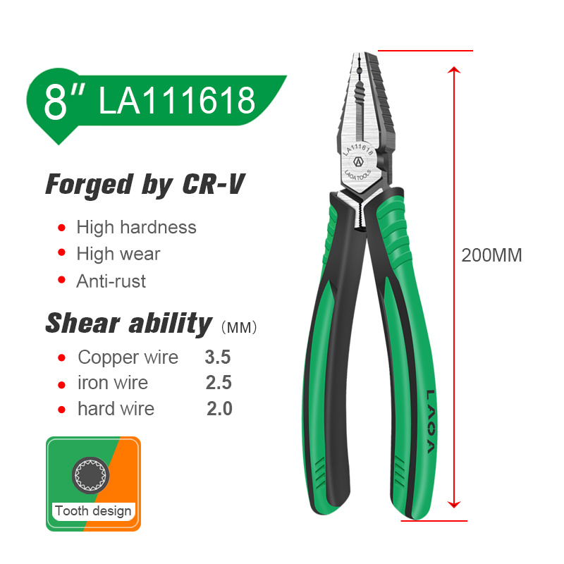 LAOA Mini Diagonal Pliers 3.5 Inch Stainless Long Nose Nippers