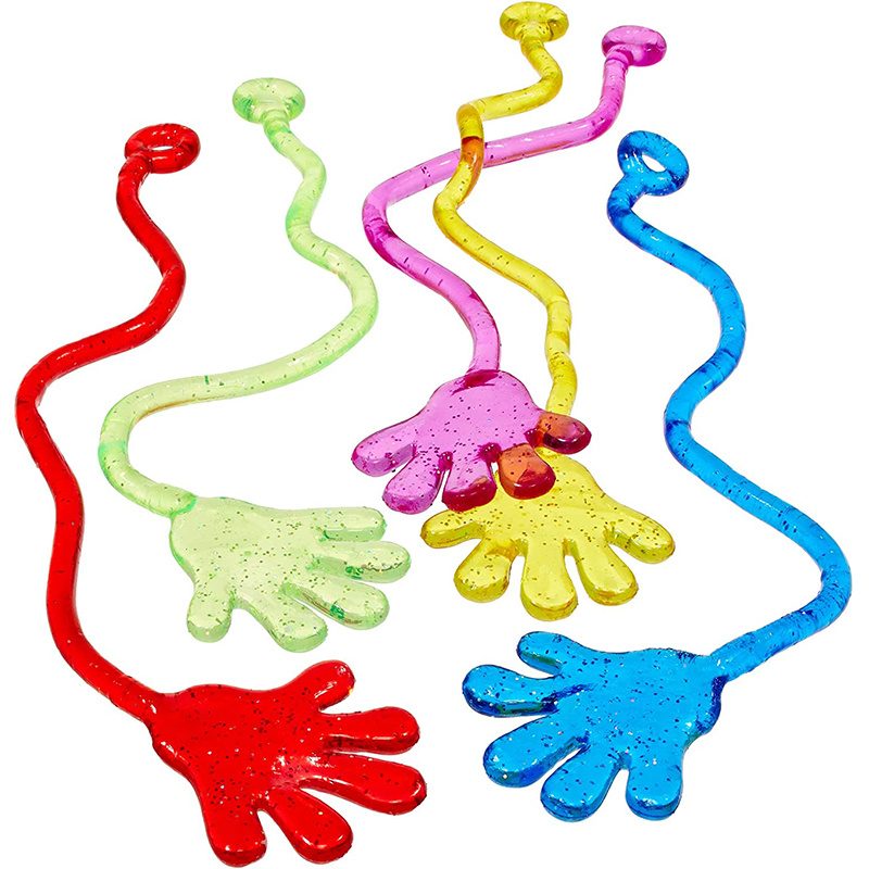 CRAZE Magic Slime, Mano Pegajosa para niños, 6 Colores Aleatorios  Disponibles, Juguetes de Broma pegajosos para cumpleaños, Resistente y  Elástico