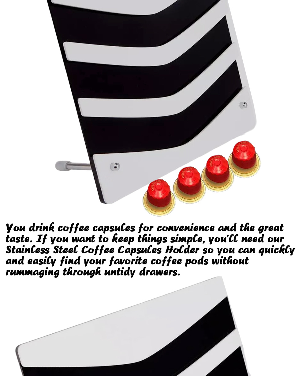 Simple Instant Coffee Capsule Storage Organizer Coffee Temu