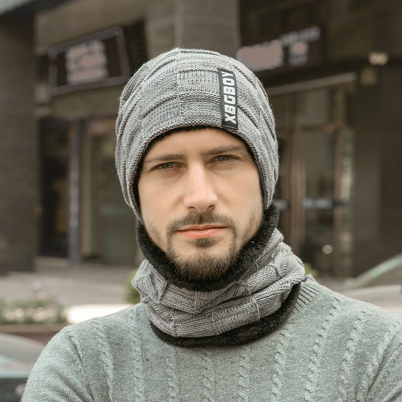 Gorra De Frio Para Hombre Invierno Calientito Tejido Mechas