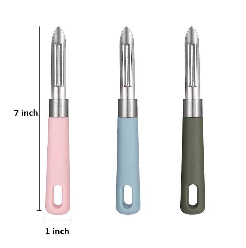 Stainless Steel Vegetable And Fruit Peelers With Non-slip Handle And Sharp  Blade - Easy And Precise Peeling For Kitchen Use - Temu