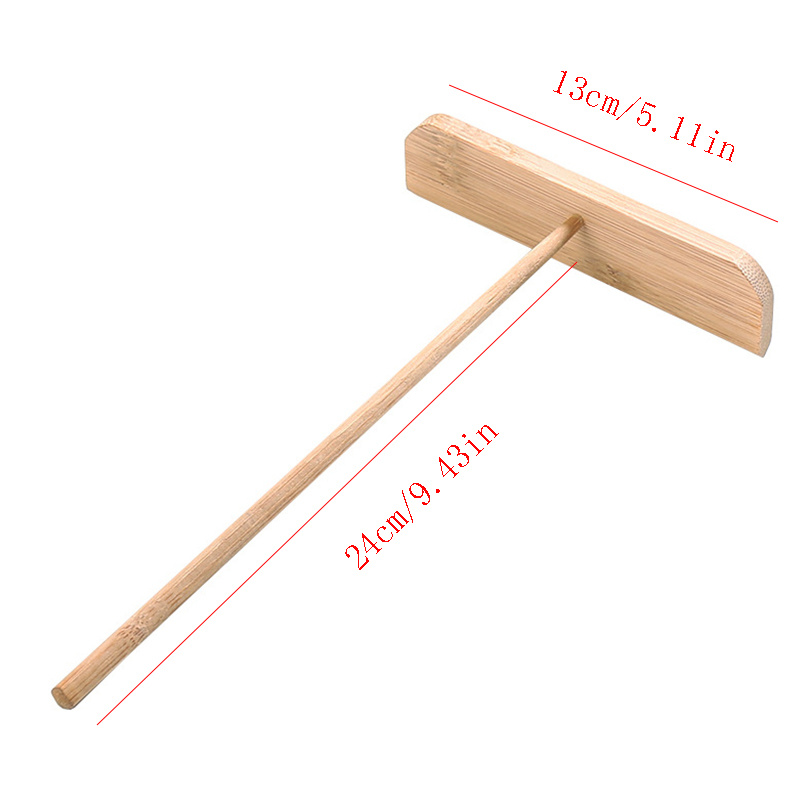 1pc Wooden T-Shape Crepe and Pancake Batter Spreader - Easy to Use and  Durable Bakery Tool for Perfectly Spread Batter