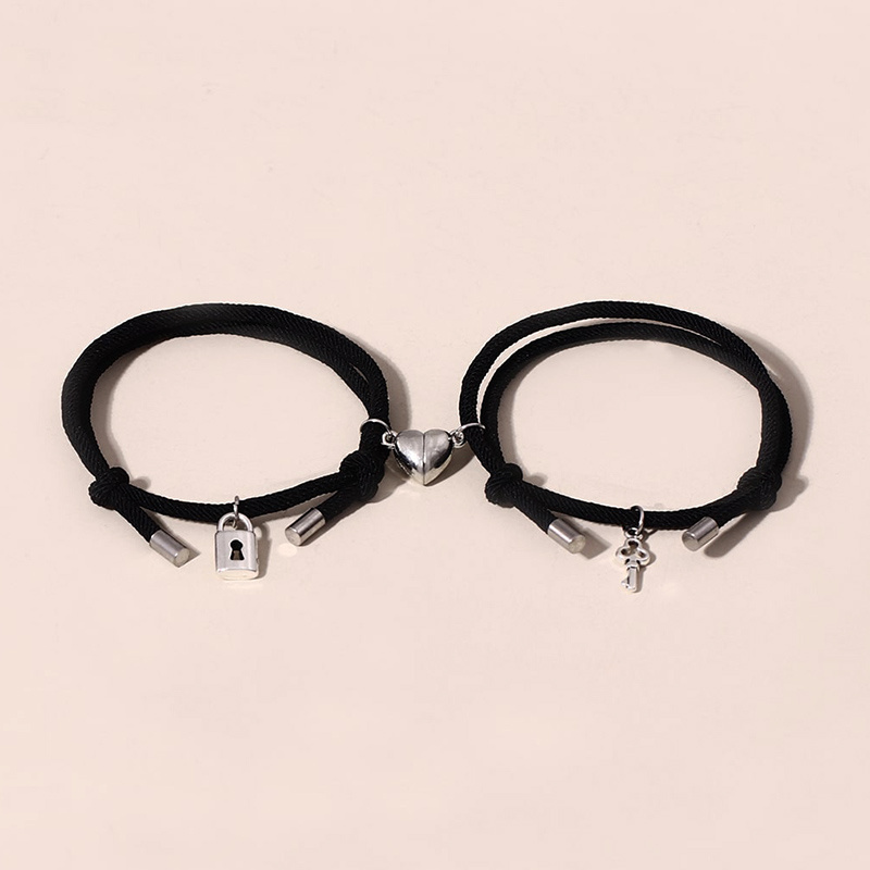 Magnetic Key & Lock Bracelets