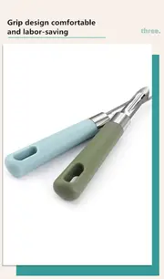 1pc stainless steel vegetable peeler with non slip handle and sharp blade effortlessly peel vegetables and fruits with ease kitchen accessories details 6