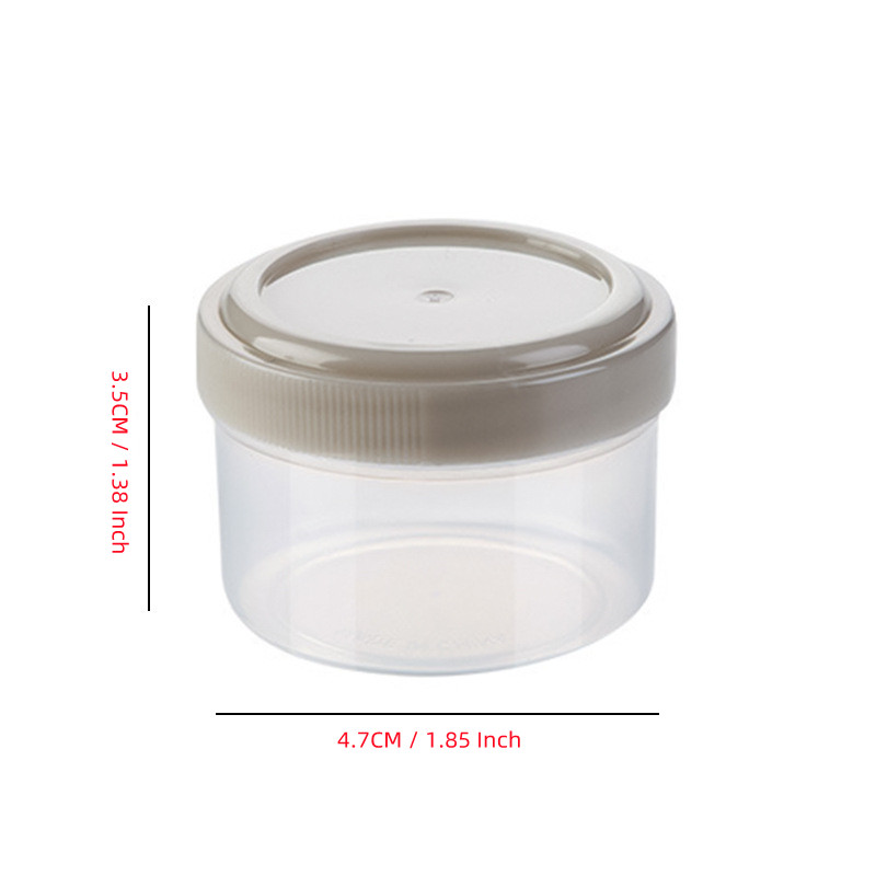 2/4Pcs Plastic Sauce Squeeze Bottle Mini Seasoning Box Salad Dressing  Containers Portable Jam Barbecue Spice Jar Kitchen Tools