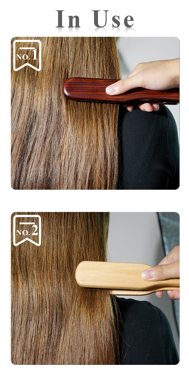 V shaped Hair Straightening Comb Brush Hair Straightening Temu Australia