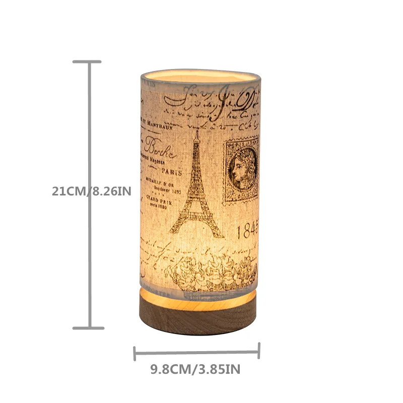 Modern Nordic USB Table Lamp - Add a Touch of Elegance to Your Bedroom or Living Room!