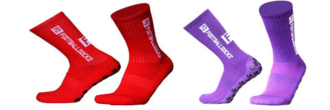 Shuwnd Round Silicone Suction Football Socks