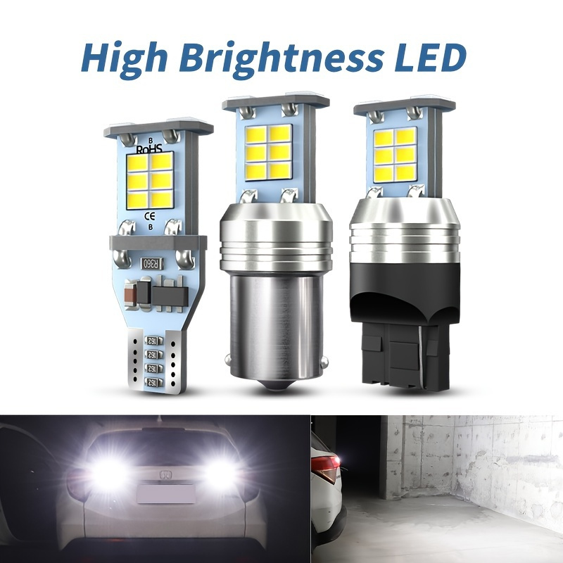 Buy Cloudsale 1157 T15 W16W Led Bulb 3030 16Smd Car Reverse Lights Tail  Brake Online at Best Prices in India - JioMart.