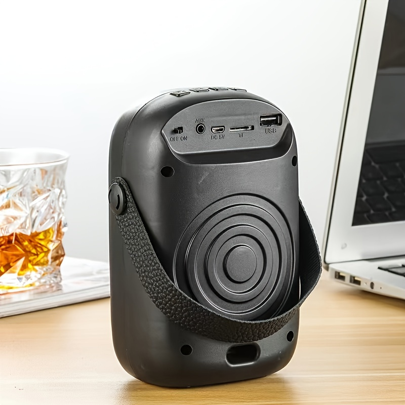 Colorful Light Wireless Speaker Heavy Subwoofer Plug In Usb Speaker