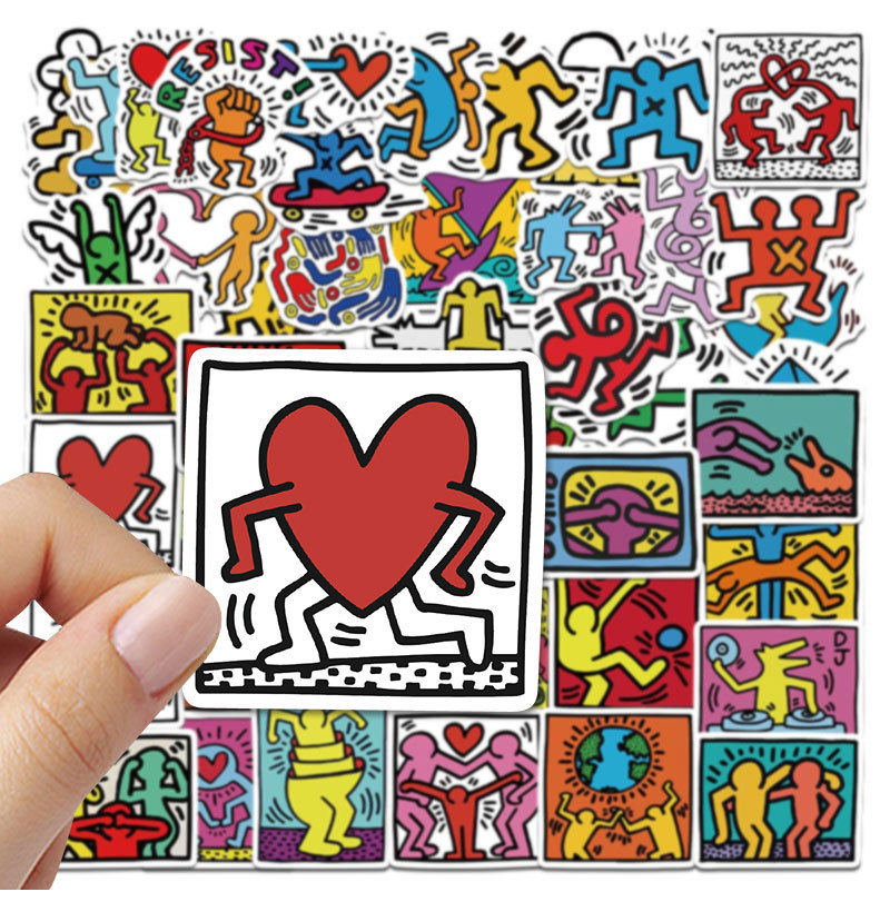 Keith Haring Pop Art Stickers – molonado