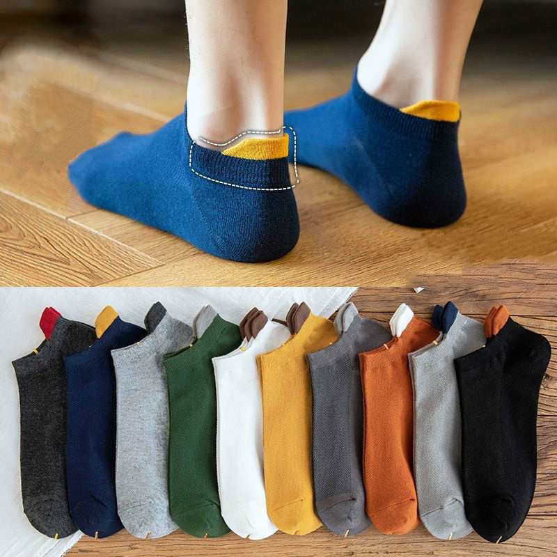 10 Pares Calcetines Invisibles Calcetines de Corte Bajo de Seda de Hielo  (Azul, Albaricoque, Amarillo, Cuero Rojo, Gris) : : Ropa,  Zapatos y Accesorios