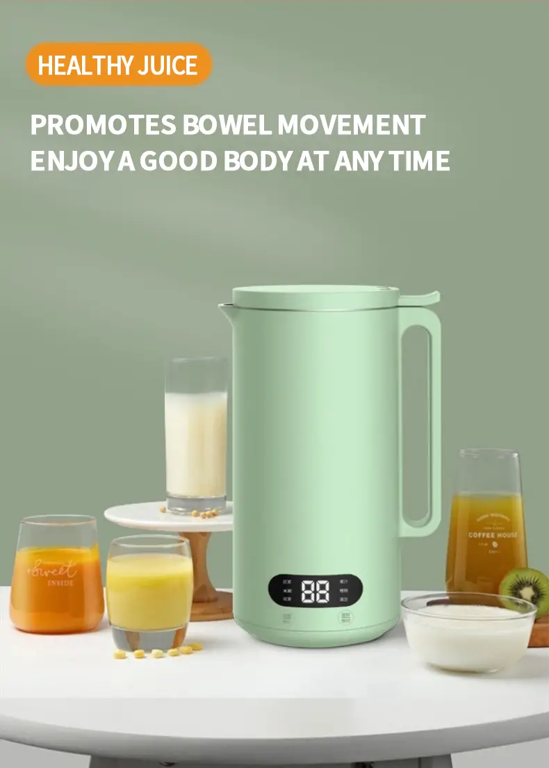 350ml portable soybean milk maker with juicer blender safety switch perfect for home use details 13