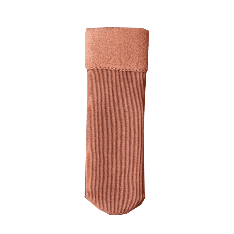 Solid Thick Velvet Pile Socks Thermal Socks Cold Weather - Temu