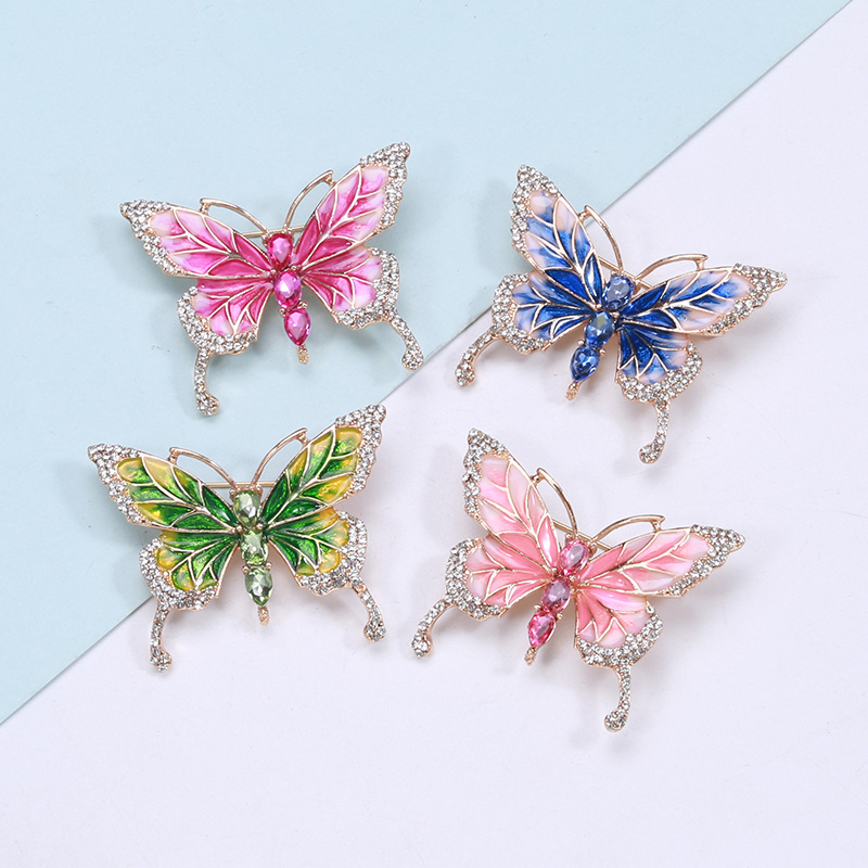 Beautiful Butterfly Brooch Pin for Women Exquisite Accessories,Blue,free returns&free ship,$2.89,Temu