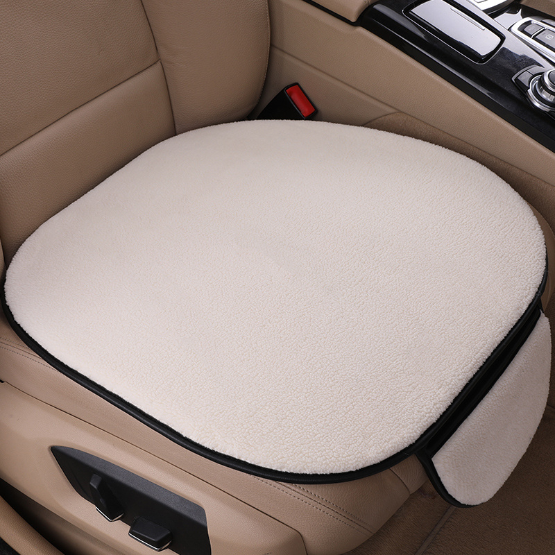 Soft Plush Car Seat Cover, Automobiles Seat Cover Cushion Pad Car Seat  Protector Universal Winter Auto Interior Accessories - Temu