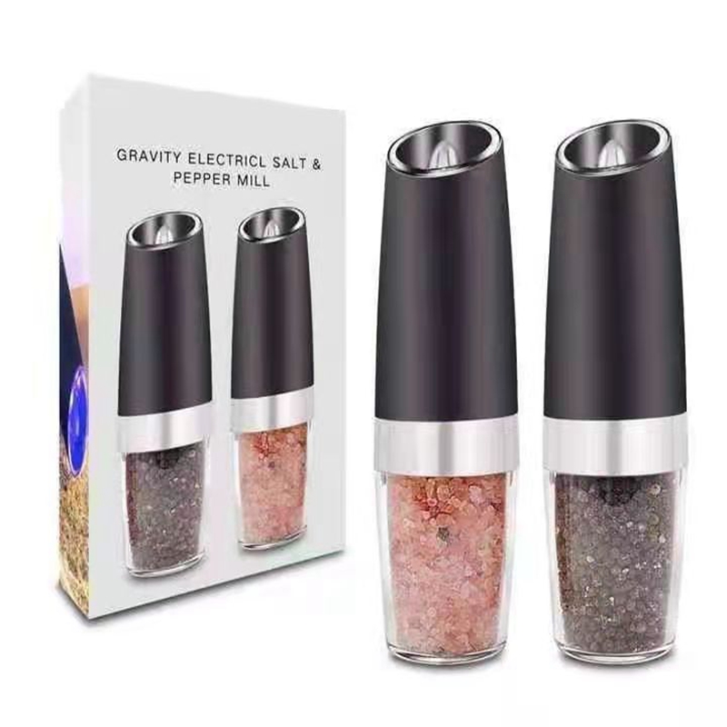 Peper Grinder, Electric Salt Grinder, Pepper Grinder Set, Automatic Salt  Mill Grinder With Adjustable Coarseness Kitchen Tool, Multifunctional Seasoning  Grinder With Led Light, Kitchen Stuff, Kitchen Gadgets - Temu