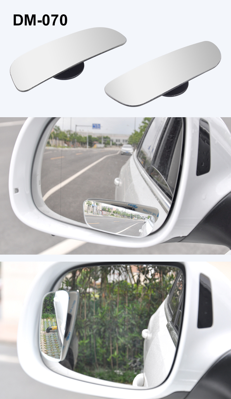 Car Rearview Mirror High definition Frameless Small Round Temu