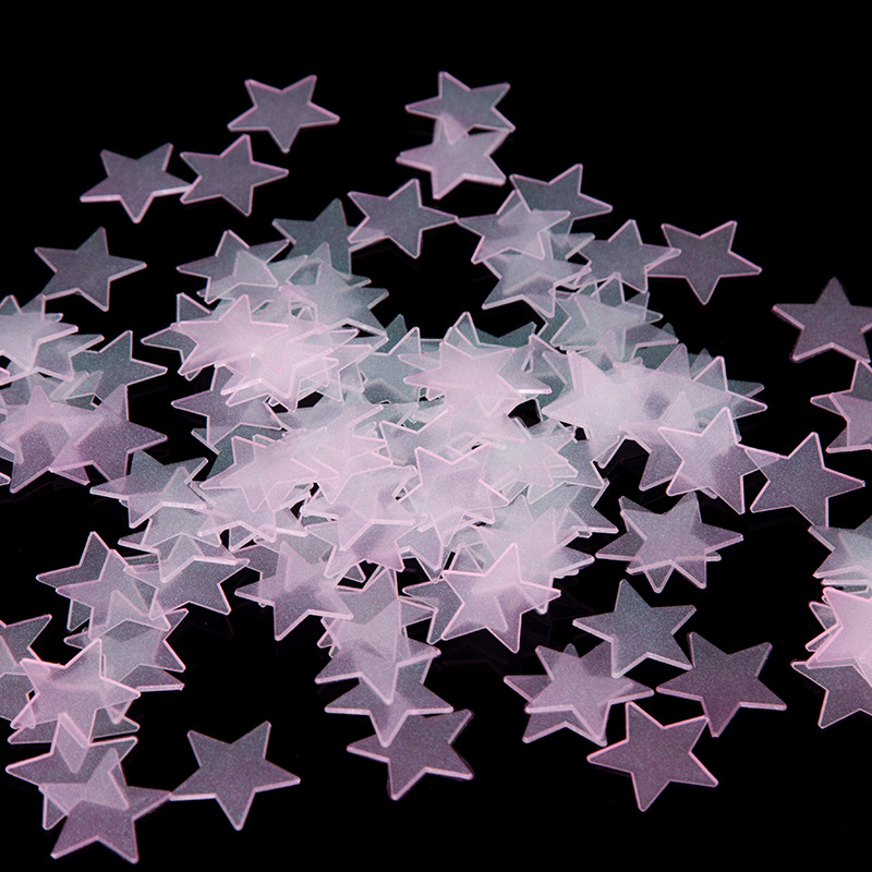 Comprar 50/100PC pegatinas de pared de estrellas fluorescentes que