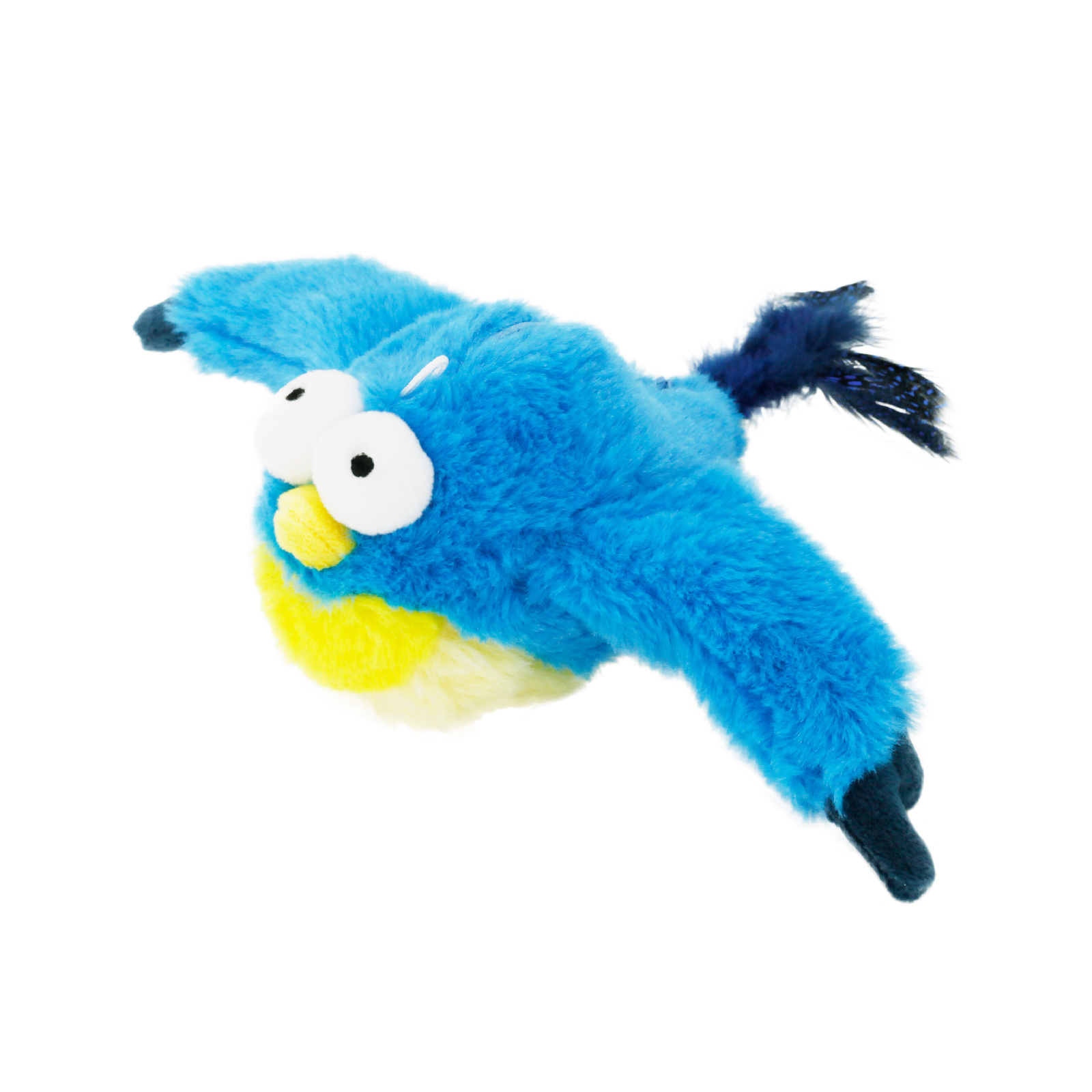 blue angry bird plush