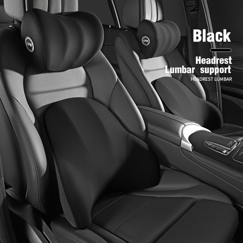 Universelle hochwertige Autositz-Kopfstütze Memory-Schaum-Auto-Nacken-Kissen-Entlastung  Lenden-Nacken-Druck Auto-Knochen-Kissen Auto-Innenraum