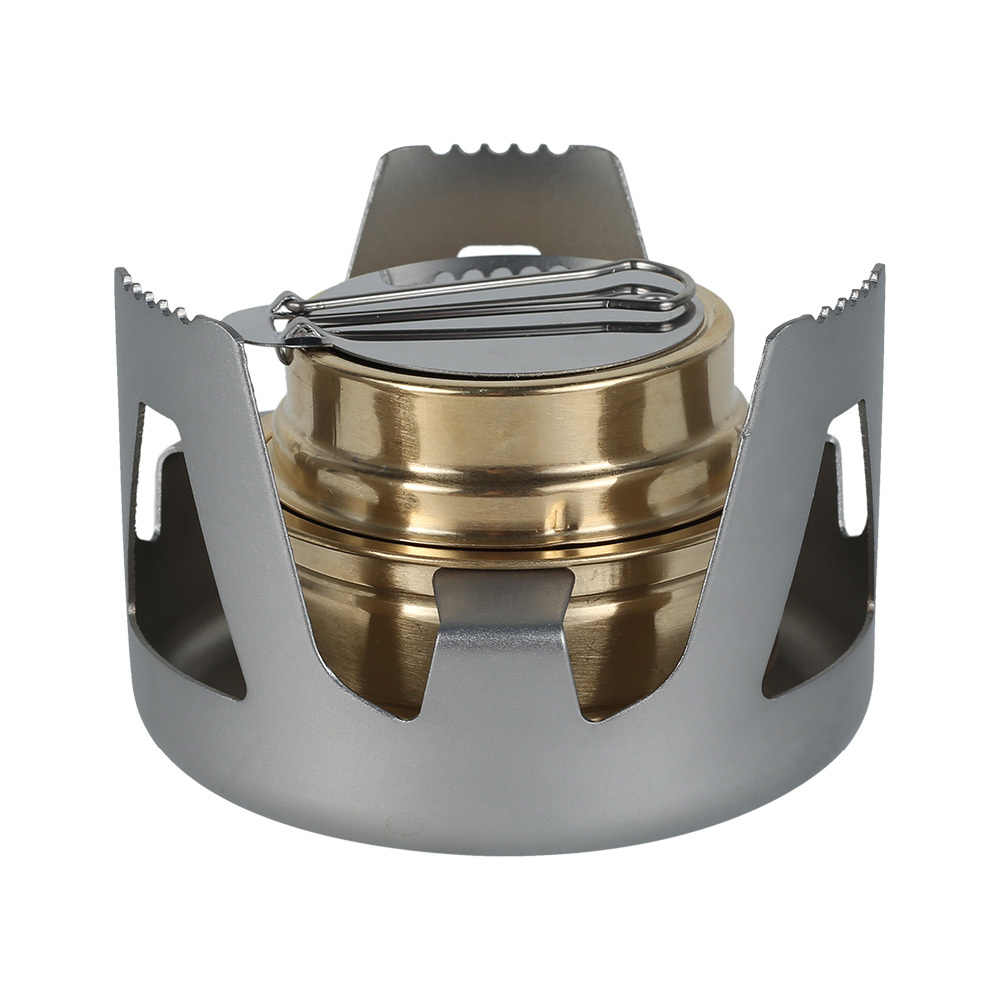 Lightweight Portable Outdoor Alcohol Stove: Perfect For