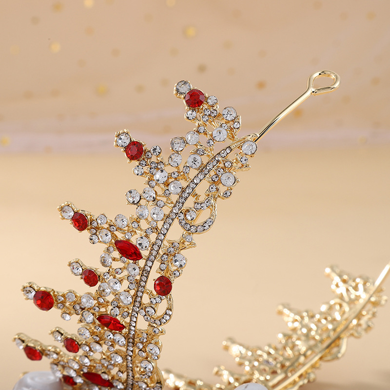 4 Corone Da Principessa Con Bacchetta - Diadema Dress Up | Per Feste E Giochi Di Ruolo - Foto 4