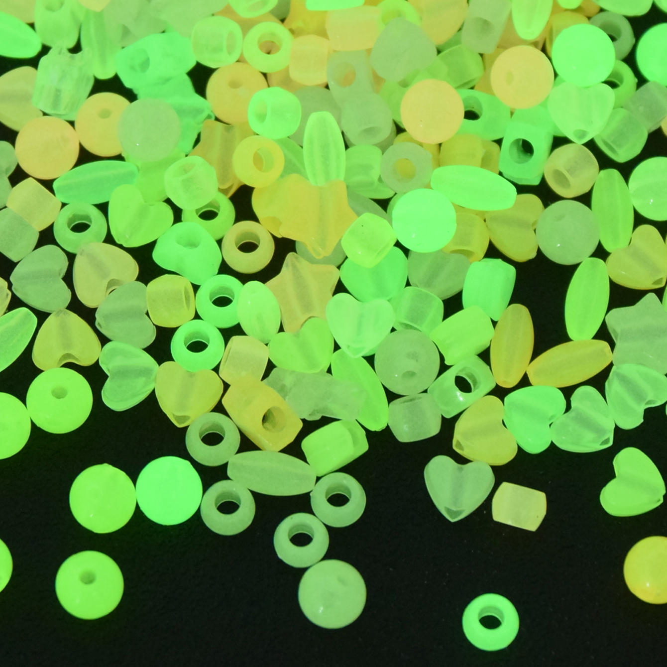 Glow In The Dark Colorful Beads For Bracelets Necklaces - Temu