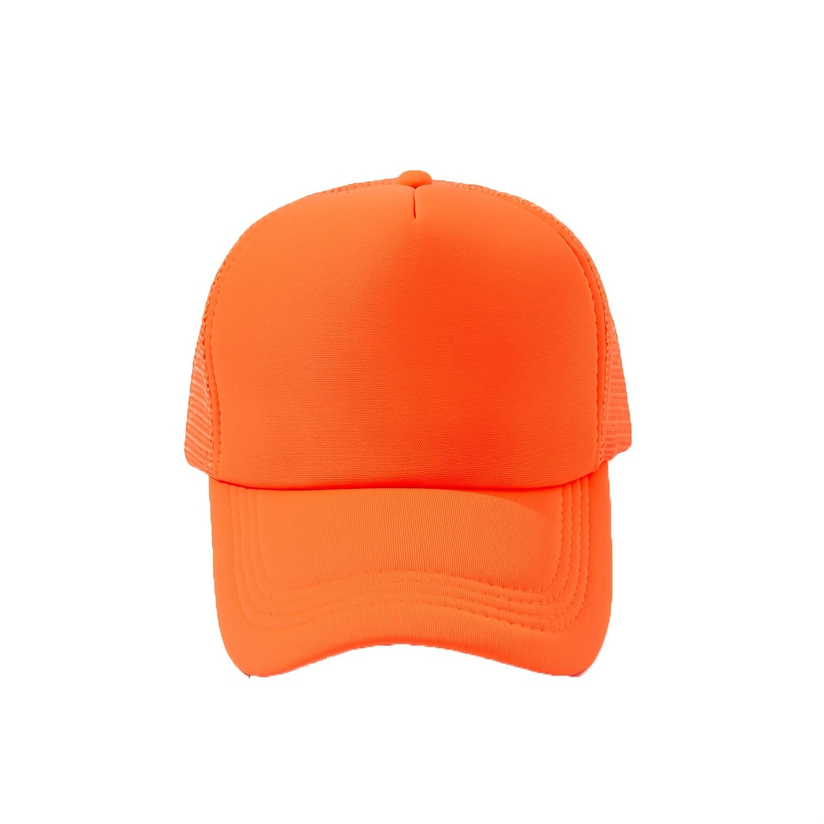 

Women's Casual Solid Color Breathable Baseball Cap, Adjustable Sun Protection Cap For Outdoor Fishing And Group Activities