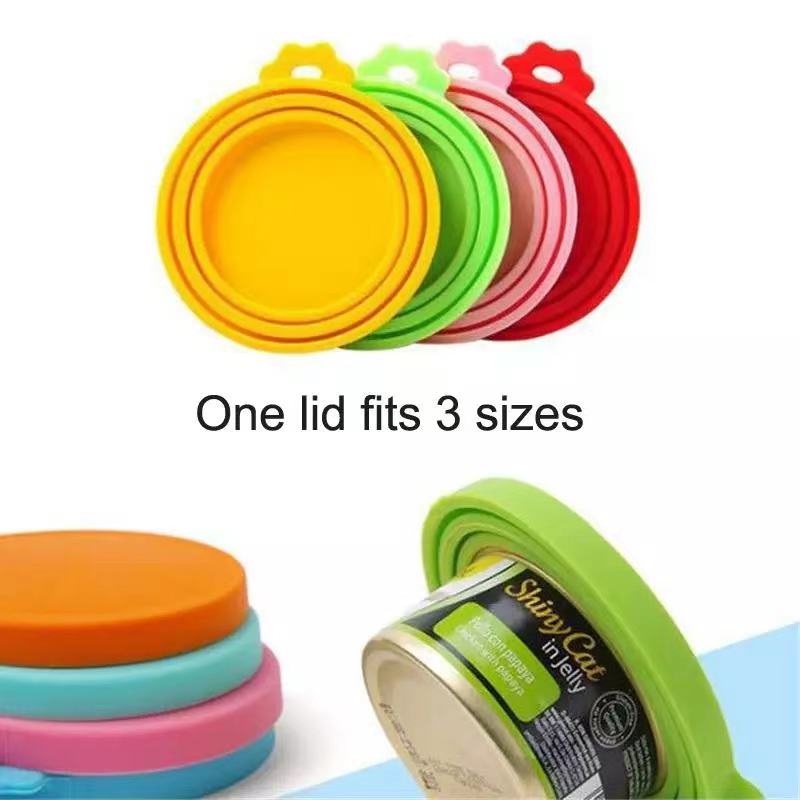 Spoiled Pet® Pet Food Can Lids - Silicone Covers for  