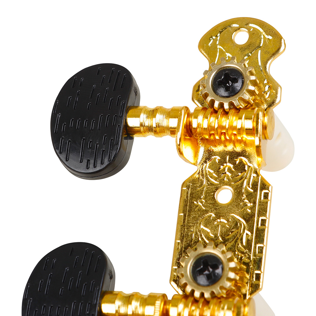 Wooden Guitar Tuning Knobs Black Gold Classical Guitar Temu