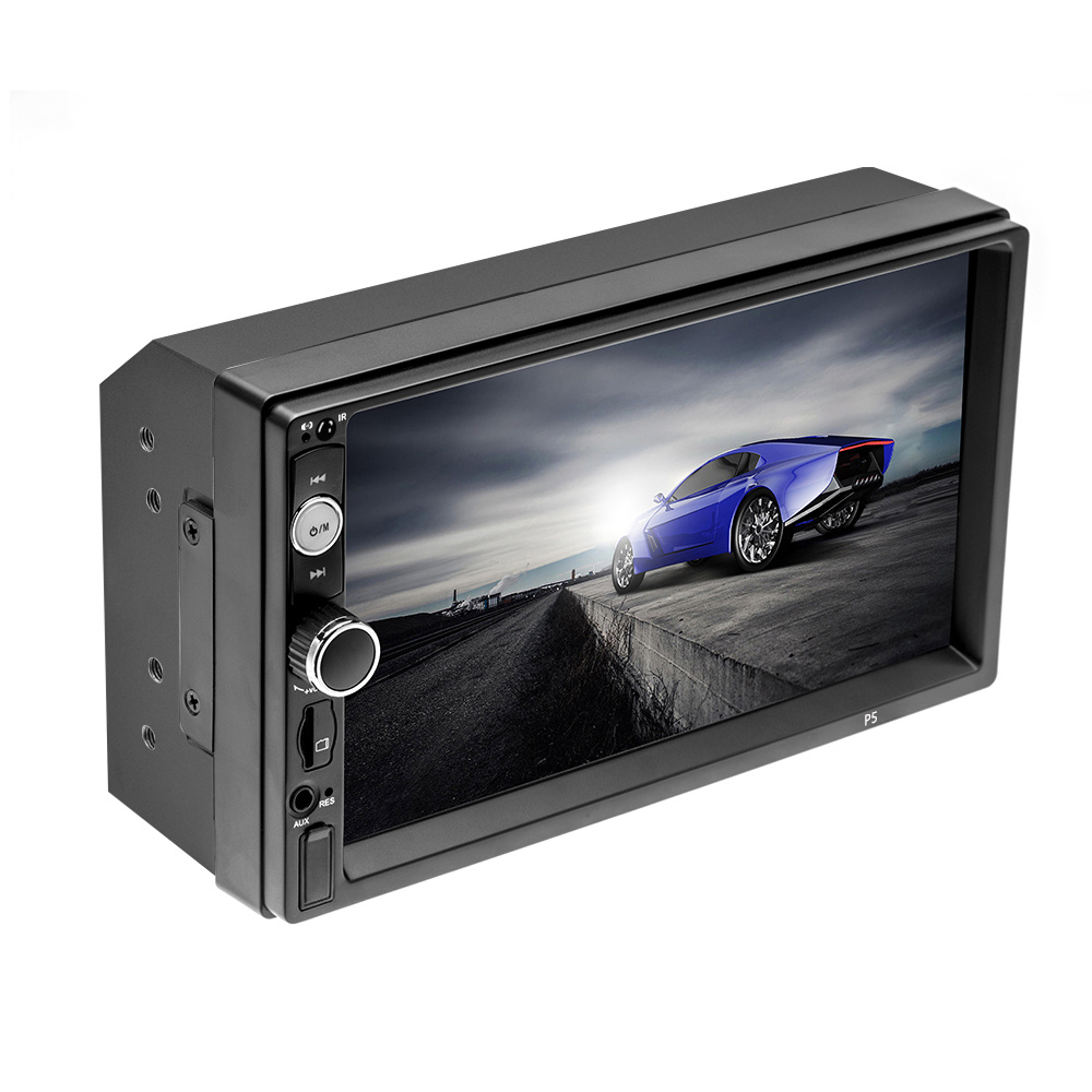 2 Din Car Radio Mp5 Player Hd Touch Screen Support Usb Sd Fm - Temu