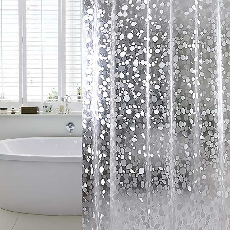 Ocean Fish Pattern Shower Curtain. Peva Material Waterproof - Temu  Philippines