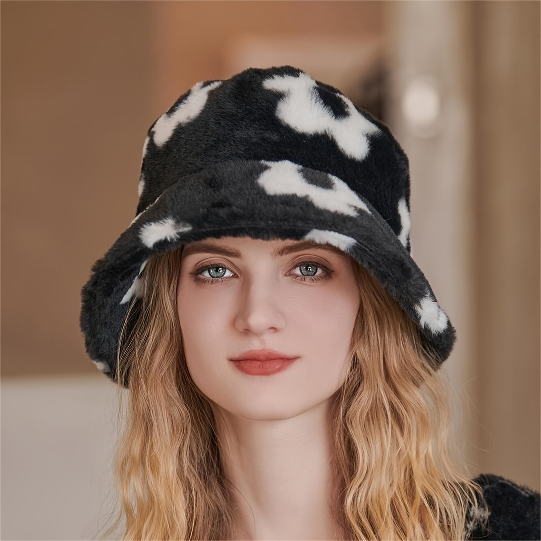 Flower Embroidery Knitted Bucket Hat Crochet Hat Fisherman Hat Cute Flower  Knit Hat For Women New Year Presents Valentines Gifts - Jewelry &  Accessories - Temu Germany