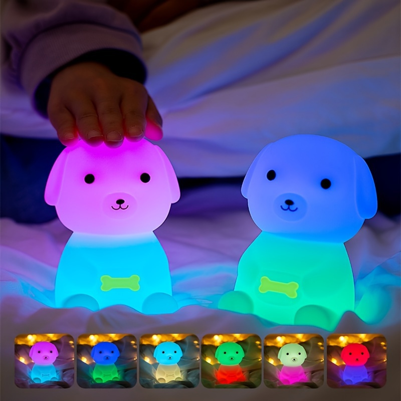 Lumipets Luz nocturna para niños, luz de silicona para habitación