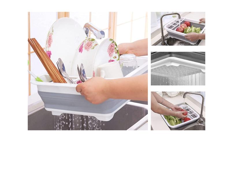 1004301-354 Folding Mini Cream Drainer Dish Rack - Racks & Holders -  AliExpress