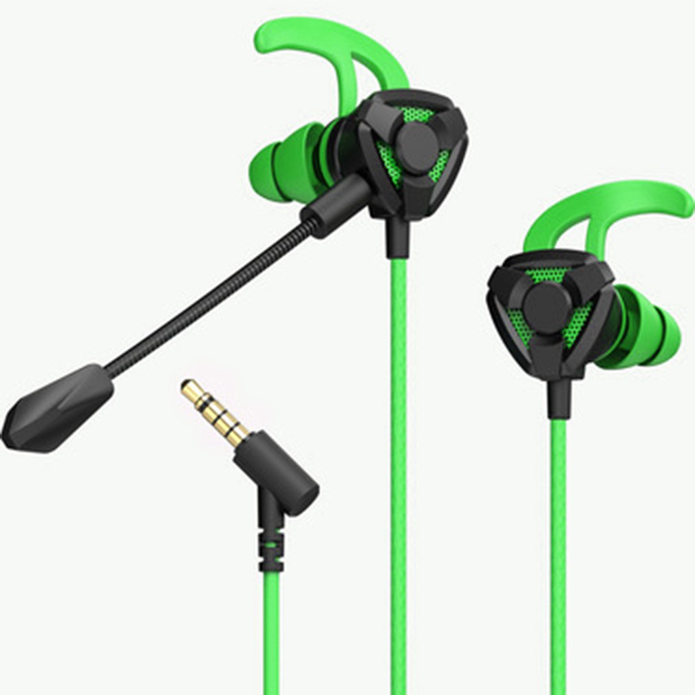 dual driver gaming earphones