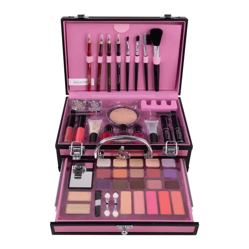 luxury all in one makeup kit for girls includes eyeshadow blush lipstick and more perfect mothers day gift details 0