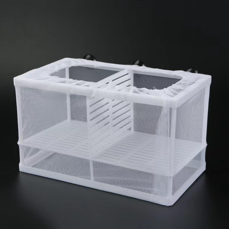 Peacock Fish Incubation Box Aquarium Isolation Net For Small Fish