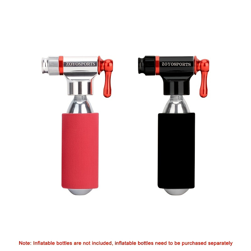 

Small & Convenient Co2 Inflator Head Set - Insulated Sleeve & No Gas Alloy Bike Mini Pump