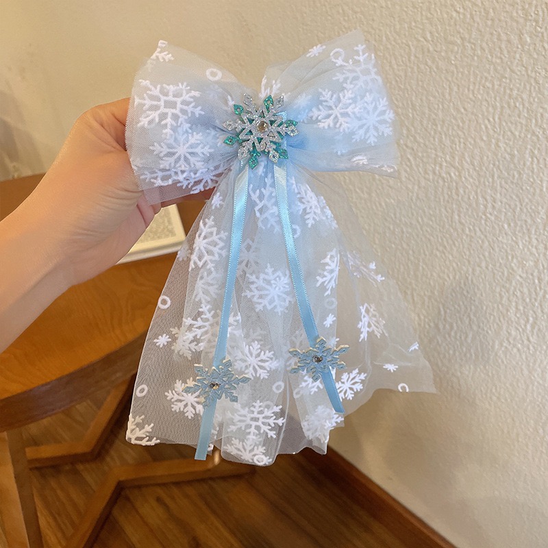 Double Layer Tulle Pew Bow