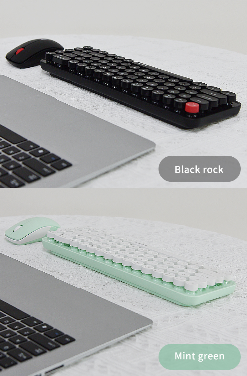 idol wireless membrane keyboard and mouse set details 16