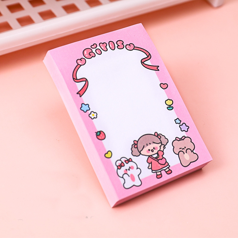 Creative Vegetable Sticky Notes Cute Cartoon Design Portable - Temu