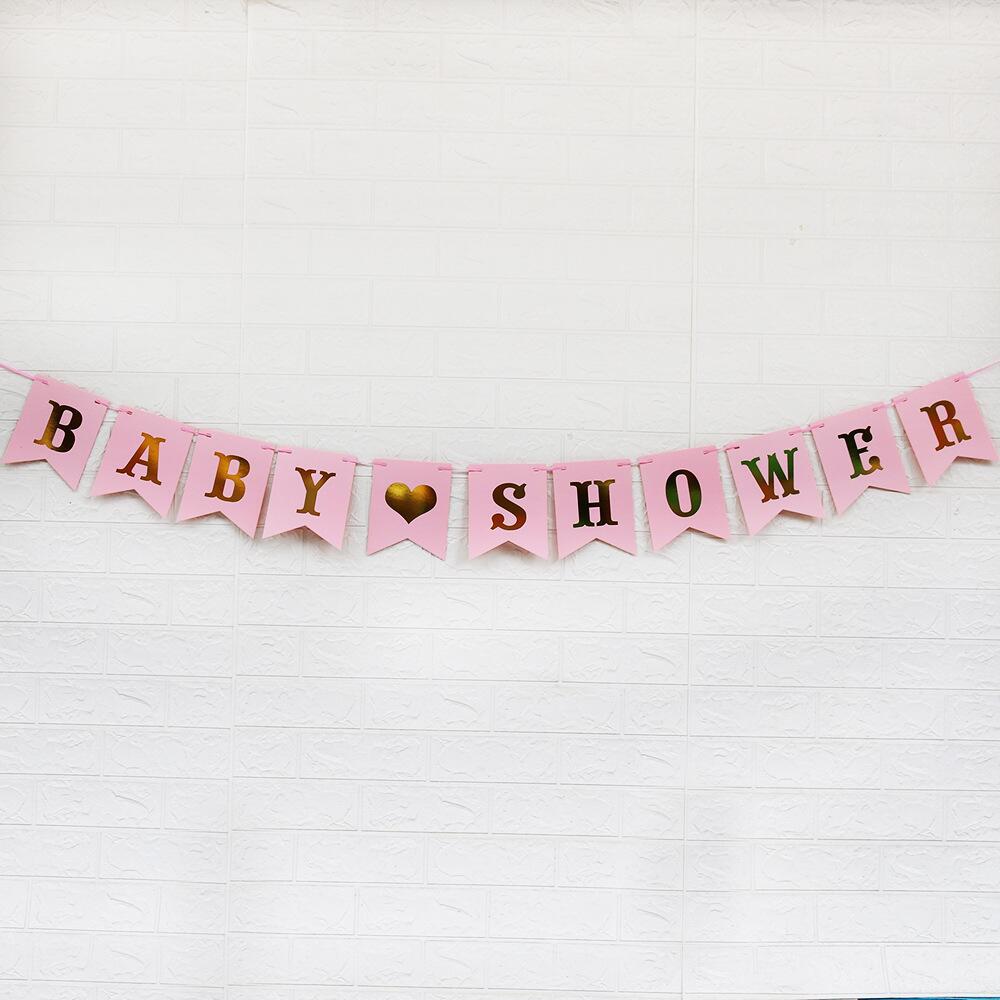 IT'S A BOY Burlap Banner Birthday Party Christening Decoration